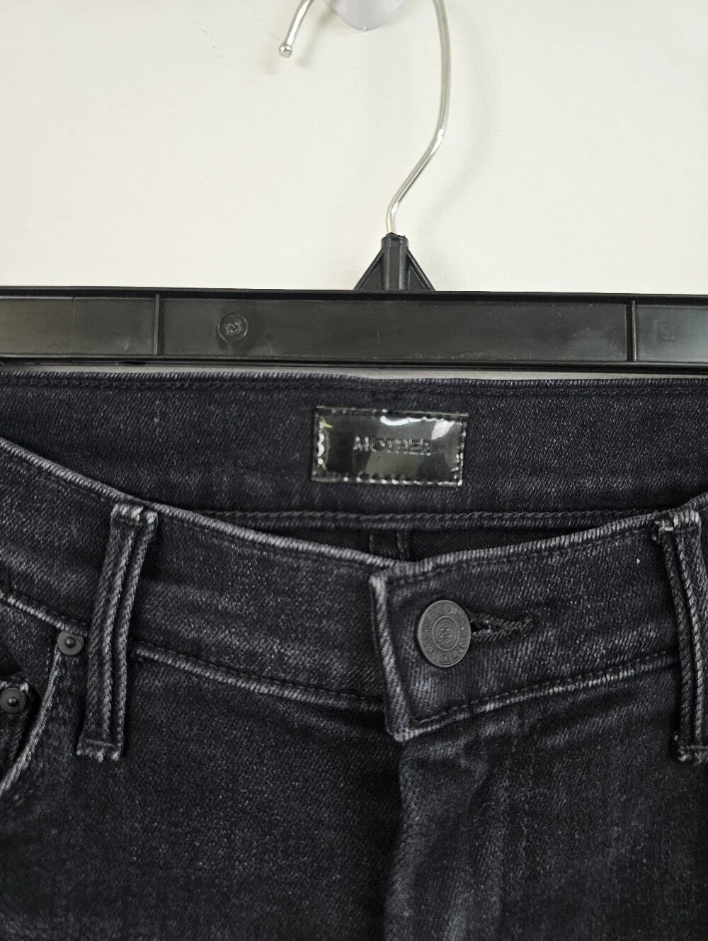 Mother The Weekender In Deep Back Stretch Flare Wide Leg Kate Middleton Jean